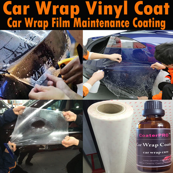 Auto Carbon Fiber Vinyl Wrap Sheet Roll Film Car stickers PVC Matte Ice Sticker Antifouling Antistatic Nano Maintenance Coating