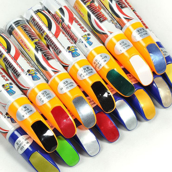 Free Shipping Pro Mending Car Remover Scratch Repair Paint Pen Clear 39colors For Choices wholesale