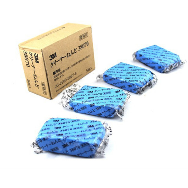 5PCS Original 3M Washer Cleaner Mud Auto Magic Sponge Brush Effective Clean 180g Blue Clean Clay Bar Easy Washing Car Care Tool