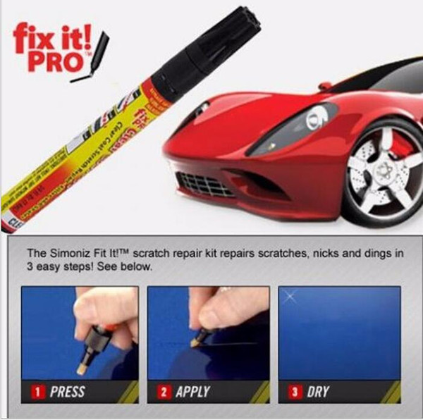 New Fix it PRO Car Coat Scratch Cover Remove Painting Pen Car Scratch Repair for Simoniz Clear Pens Packing car care