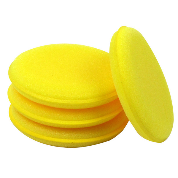 12 PCs/bag High Qualtiy Sponge Polishing Wax Pad Soft Microfiber Car Wax Applicator Pads Polishing Sponges Car Waxing Sponges
