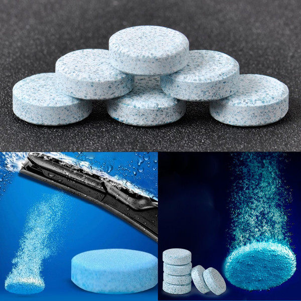 2018 new arrived Car Breeze Compact Glass Washer Detergent Effervescent Tablets