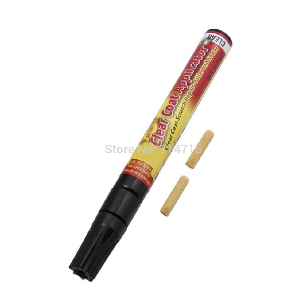 Wholesale-1pcs Magic Fix Clear Car Scratch Repair Remover Painting Pen Simoniz Clear Coat Applicator car styling YKS