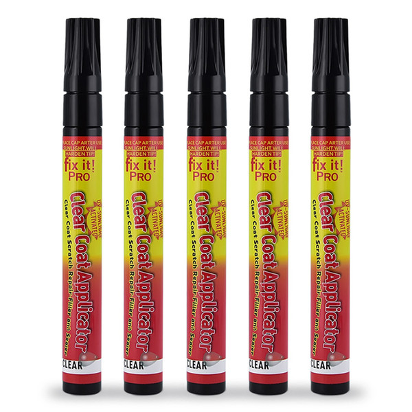Car Painting Pen Fix It PRO Clear Coat Application For Car Scratch Repair Remover Filler Sealer Activated Clear