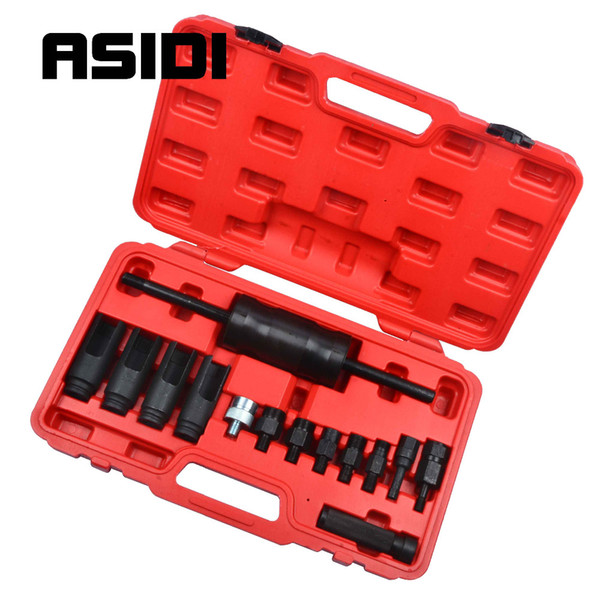 Common Rail Adaptor Injection Injector Puller Set Diesel Injectors Tool Kit