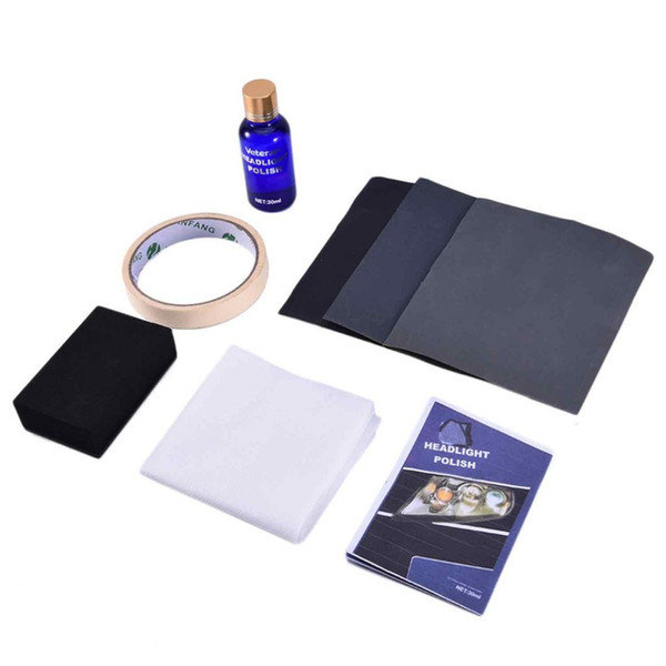 Headlamp Polishing Anti scratch DIY For Car Increase Visibility Restoration Kit Auto Lamp Lenses Repair Liquid Polish Car Headlamp Polish...