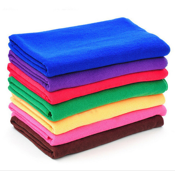 5pcs Softness Strength Microfiber Towel Car Care Cleaning Wash Clean Cloth 30X70CM TOP12