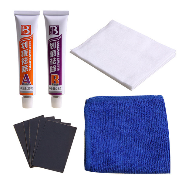 Car Scratch remover set small scratch buster wax car care maintenance products