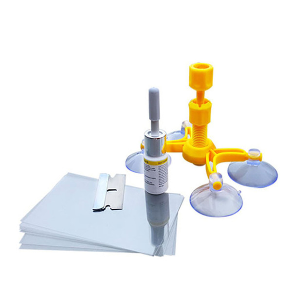 Windscreen Windshield Repair Tool Set DIY Car Wind Glass Kit For Chip Crack Multipurpose car wrap auto accessorie high quality