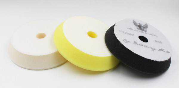 5'(130mm-150mm)GERMAN MAETRIAL Rupes style foam solf puffing polish foam pad 1lot/3pcs(1compoundingcutting pad/1 finishing pad/1polishin pad