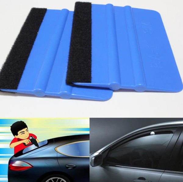 Car Vinyl Film wrapping tools 3M soft flexible Squeegee Scraper with felt size 10.00cm*7.00cm DHL free shipping