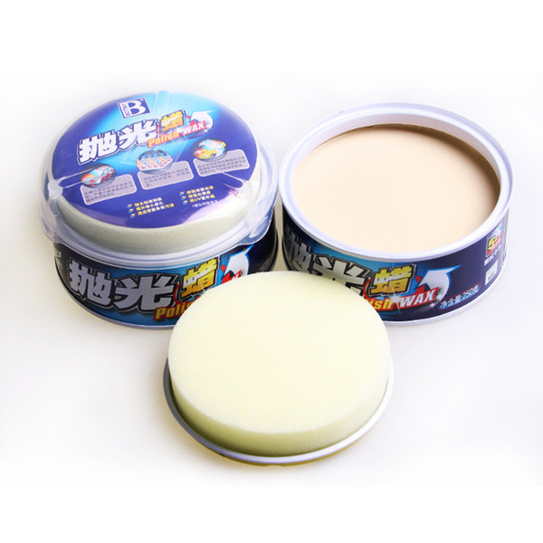 Car polishing wax, glazing decontamination car wax car paint waxing maintenance, anti wax scratching repair wax gift sponge sponge