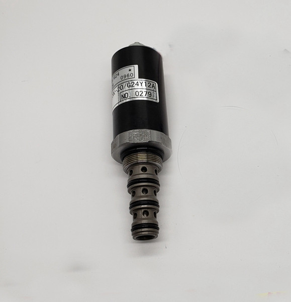 Fast free shipping! Kobelco200-2 Rotating Brake Solenoid Valve G24Y12A , Kobelco Excavator solenoid valve