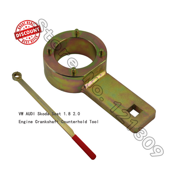 T10355 Crankshaft Counterhold Tool For VW AUDI Skoda Seat 1.8 2.0 Engine