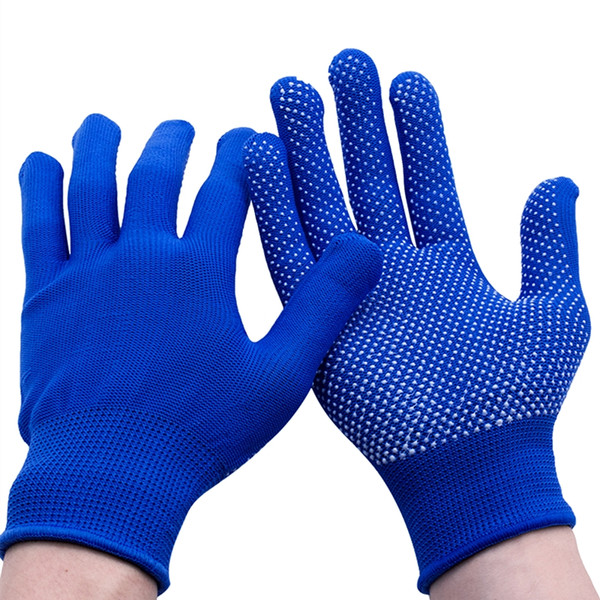 Car Driving Gloves No Static Anti Slip Gloves Home Garden Nylon Beaded Glove Breathable Wear-resistant Dustproof Free Shipping