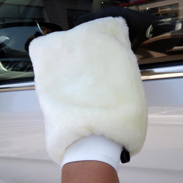 16cm*27cm Microfiber Plush Car Detailing Soft Wash Mitten Washing Glove Cleaning Tools Car Wash Glove