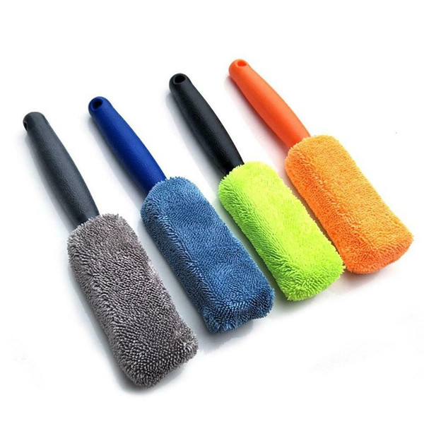 Top-quality double-sided cars washing gloves coral household cleaning gloves with good practiciability and high cost performance