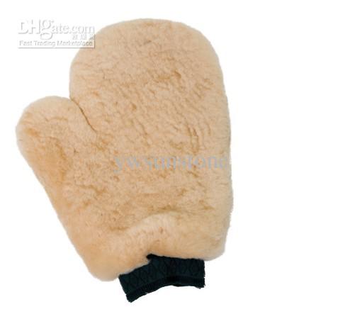 High quality wool car wash mitt, sheepskin wash mitt,lambskin car wash mitt,4pcs/lot, free shipping