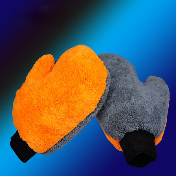 Car Wash Cloths Glove Mitt Soft Mesh Backing No Scratch Ultrafine Fiber Chenille Microfiber For Car Wash And Cleaning