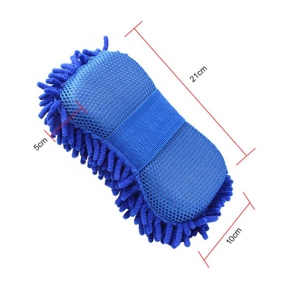 Hot Car wash gloves car cleaning sponge Car Window Cleaning Ultrafine Fiber Chenille Anthozoan Washer Sponge Brush Supplies