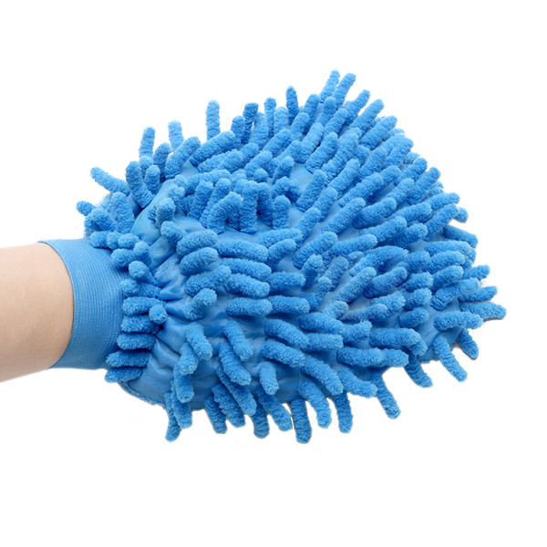 Car Cleaning Drying Gloves Ultrafine Fiber Chenille Microfiber Window Washing Tool Home Cleaning Car Wash Glove Auto Accessories