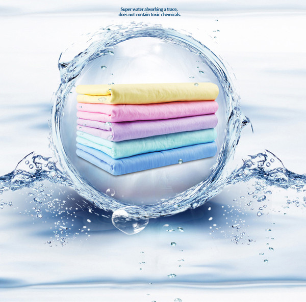 5pcs/set New Synthetic Multi-use Car Synthetic Chamois Leather Clean Dry Washing Wipe Cloth Towel 2019