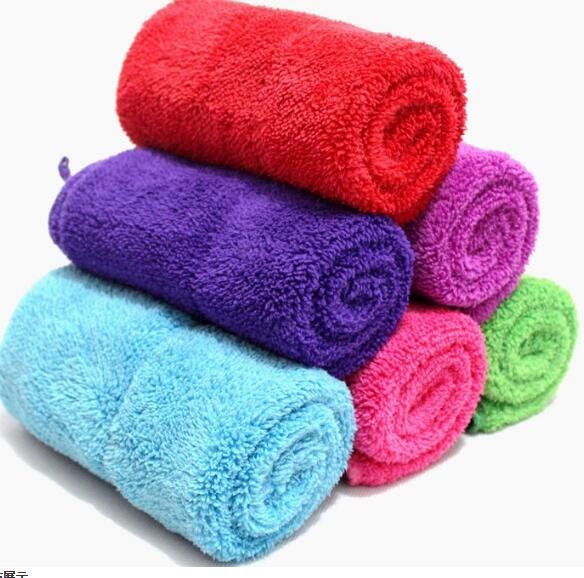 The latest composite coral velvet towel super absorbent multi-functional car wash towel multi-color free shipping