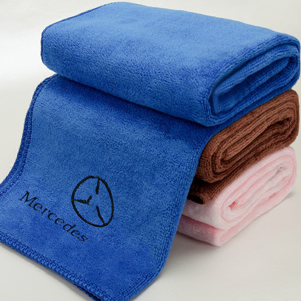 The new E-Class Mercedes-Bz C-Class C200L special products for car washing towel Cleaning towel large thick absorbent lint-free