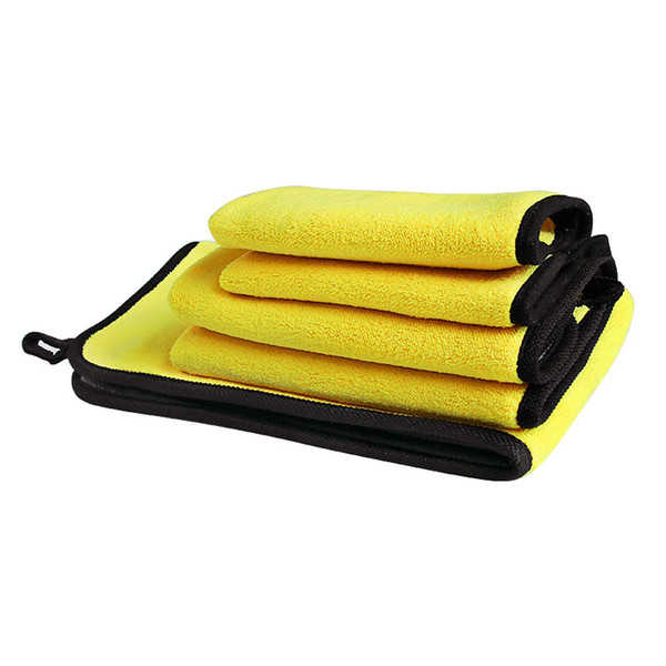 Car Cleaning Towel Double-sided Plush Strengthen Thickening Towel for Wiping Cars Car Home Dual Purpose Multi-functional Fine Fi