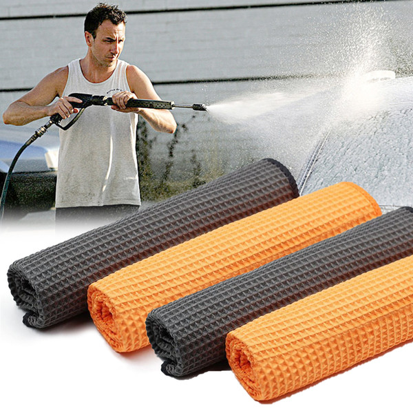 40x40cm Cleaning Microfiber Towel Car Kitchen Cleaner Cloth Car Wash Glass Cleaning Wax Polishing Detailing Towel Wash Kit