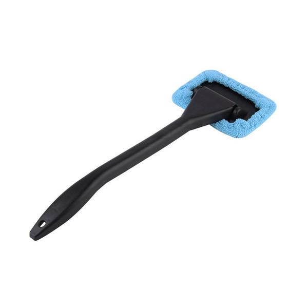 New Microfiber Auto Window Car Cleaning Long Handle Wash Brush Dust Car Care Windshield Shine Towel Handy Washable Car Cleaner