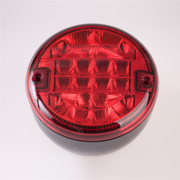 Emark Waterproof 12V/24V Led 140mm Rear Fog Light Round Fog Lamp Automobiles Lights Cars Running Lights Truck Caravan Fog Lights