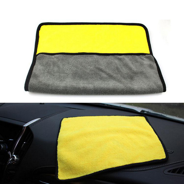 Super Absorbency Auto Towel Ultra Size Towel One-Time Drying The Whole Vehicles Car Cleaning Cloth 38cmx45cm Microfiber