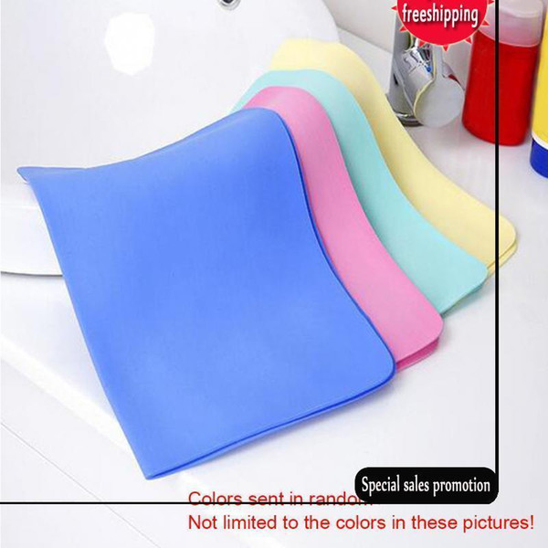 2 pcs Colorful Magic Car Washing Wipe Towel Cloth Absorber Synthetic Chamois Leather
