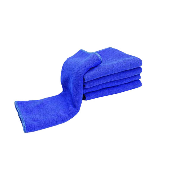 Multifunctional Microfiber Towel 5PC Blue Car Cleaning Polishing Cloth Towel Anti-bacteria Quick dry Streak free durable