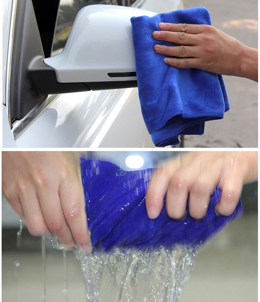 Car Wash Towel Cleaning Tool Ultra Soft Microfiber Cloth for Car Wax Polish Car-styling Auto Care Detailing 30*70cm 5pcs/set