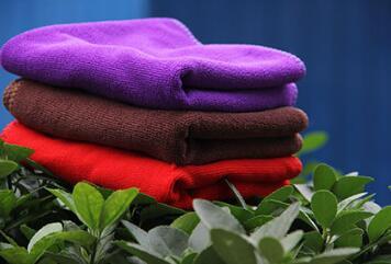 2019Ultrafine fiber towel medium - thickness water absorption towel washing and waxing special multi - color free shipping