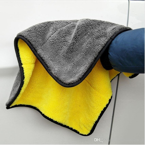 Car Wash Microfiber Towel Car Cleaning Drying Cloth Hemming Car Care Cloth Detailing Wash Towel For Cars (Retail)