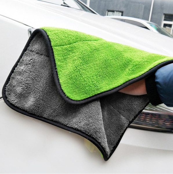 Size 30*30CM Car Wash Microfiber Towel Car Cleaning Drying Cloth Hemming Car Care Cloth Detailing CarsWash Towel For Toyota (Retail)