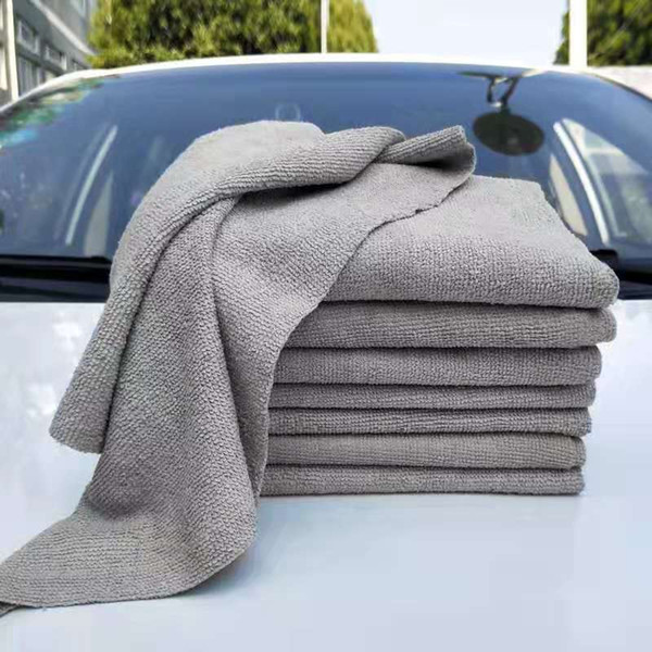 2020 Hot Sale Car Cleaning Towel Plain Wax Towel Dedicated Durable Car Care IN Three Colors With Good Water Imbibition