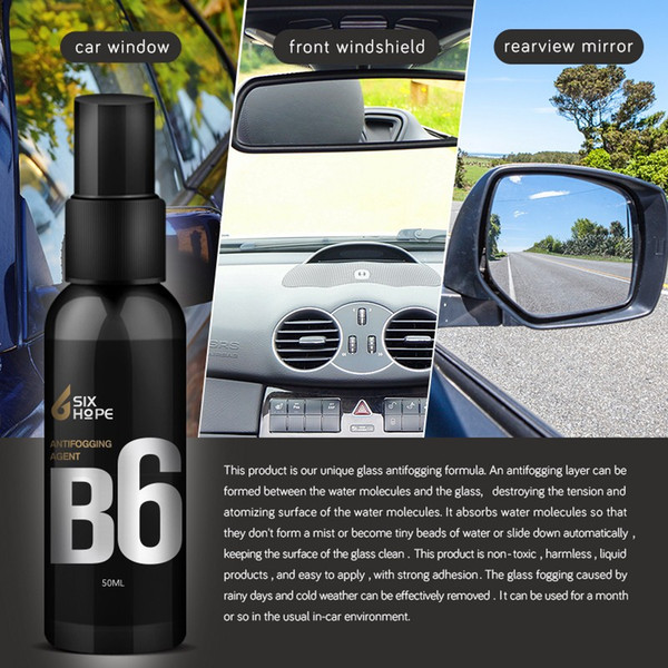Nano Ceramic Car Interior Protection Antifogging agent Nano-Ceramic Particle Easy Application Long Coating Life practical