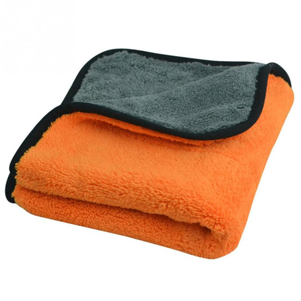 45cm x 38cm 800GSM Durable Super Thick Plush Microfiber Car Cleaning Cloths Car Care Microfibre Wax Polishing Detailing Towels