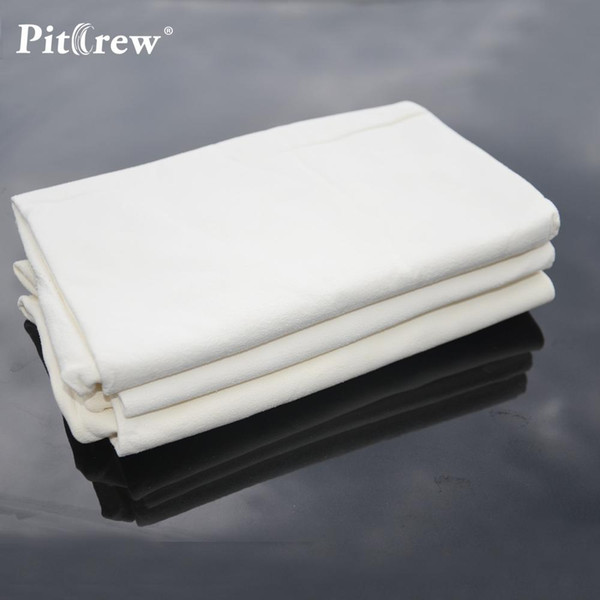 High Quality Car Natural Drying Chamois Cleaning Towel Genuine Leather Shammy Sponge cloth Sheepskin Absorbent Towel Car Washing