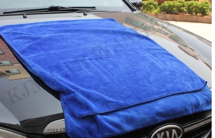 Free shipping K501 60x160CM high quality more strong Blue Microfiber Towel Car Wash Cleaning Polish Cloth car wash towel