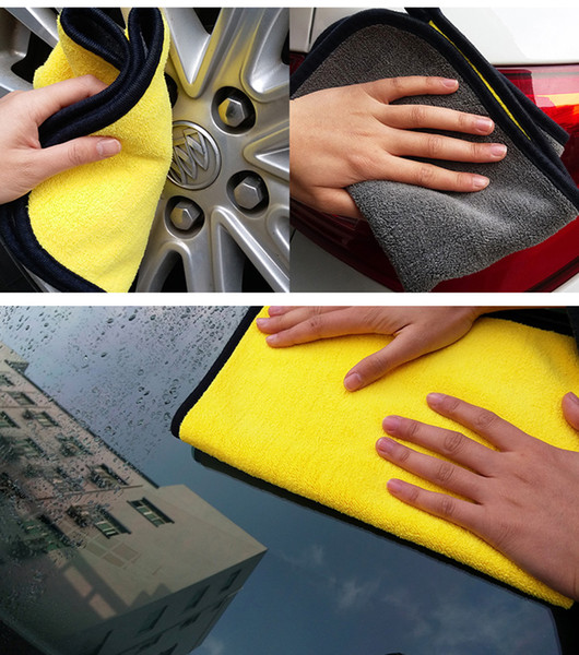 Car Motorcycle Super Water Uptake and No Dregs Soft Car Care Cleaning Cotton Towel for Audi Bmw Mercedes Volkswagen Vw Skoda Jaguar