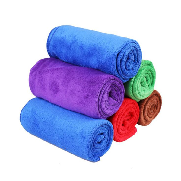Car Wash Towel 30*70cm Soft Absorbent Washing Cloth Microfiber Car Cleaning Towels Car-styling Auto Care OOA5420
