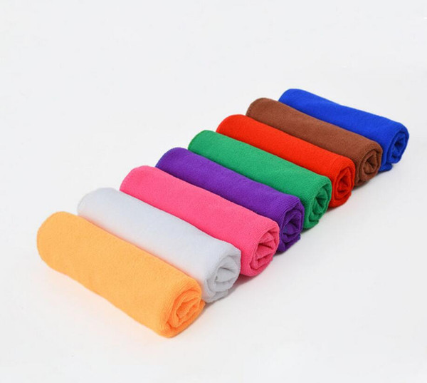30*30cm car care cleaning towel MicroFiber Cleaning Cloths Home Household Clean Towel Auto Car Window Wash Tools