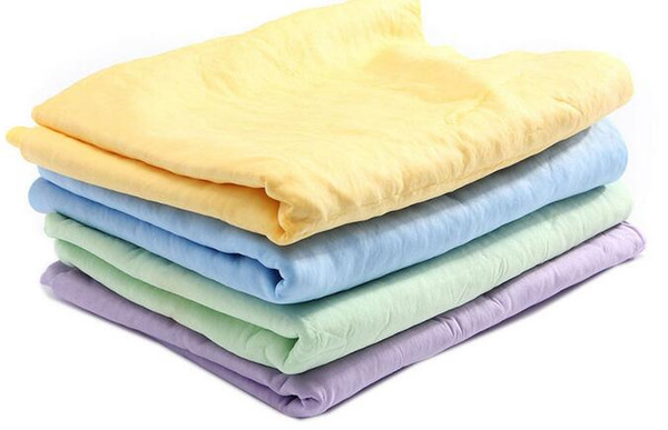 2017 Hot Sale Super Absorption PVA Genuine Chamois Shammy Leather Bath Towel Multi-functional Swimming Beach Water Cloth