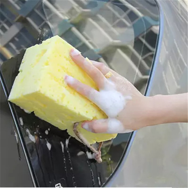 Wholesale 2PCS Hot Sale bubbles Honey Comb Car Auto Washing Sponges Block Hive/Honey Comb Structure Superior Wear and Durability Sponges