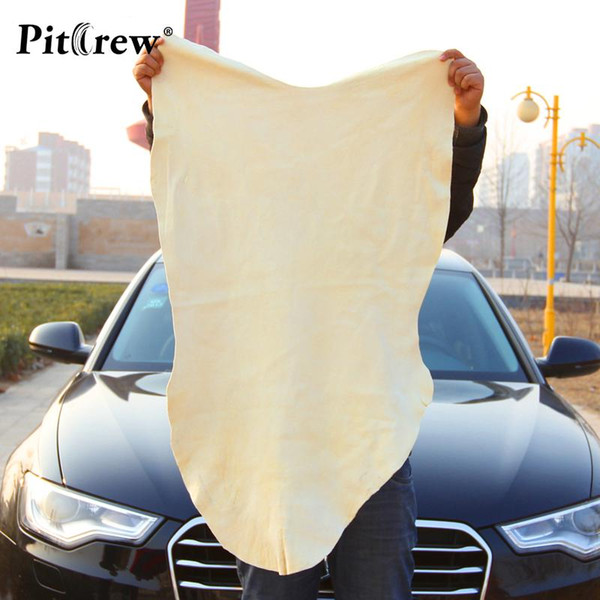 Drying Cleaning Towel Natural Genuine Leather Chamois Shammy Sponge cloth Sheepskin Absorbent Towel Car Washing